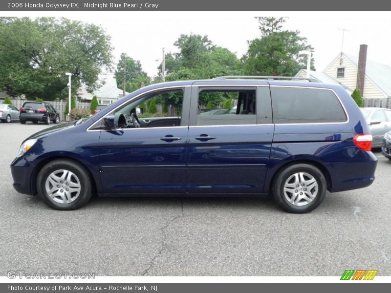 Midnight Blue Pearl / Gray 2006 Honda Odyssey EX