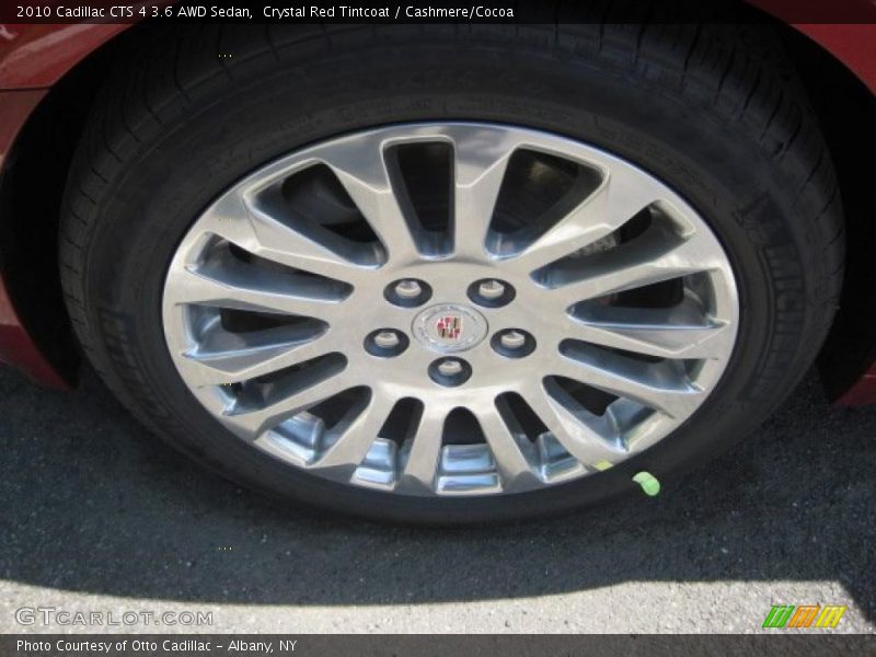 Crystal Red Tintcoat / Cashmere/Cocoa 2010 Cadillac CTS 4 3.6 AWD Sedan