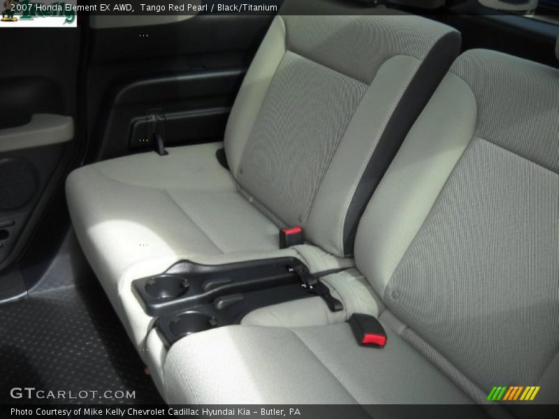 Tango Red Pearl / Black/Titanium 2007 Honda Element EX AWD