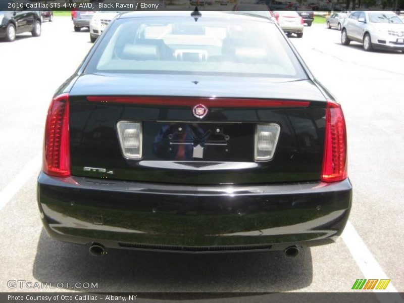 Black Raven / Ebony 2010 Cadillac STS 4 V6 AWD