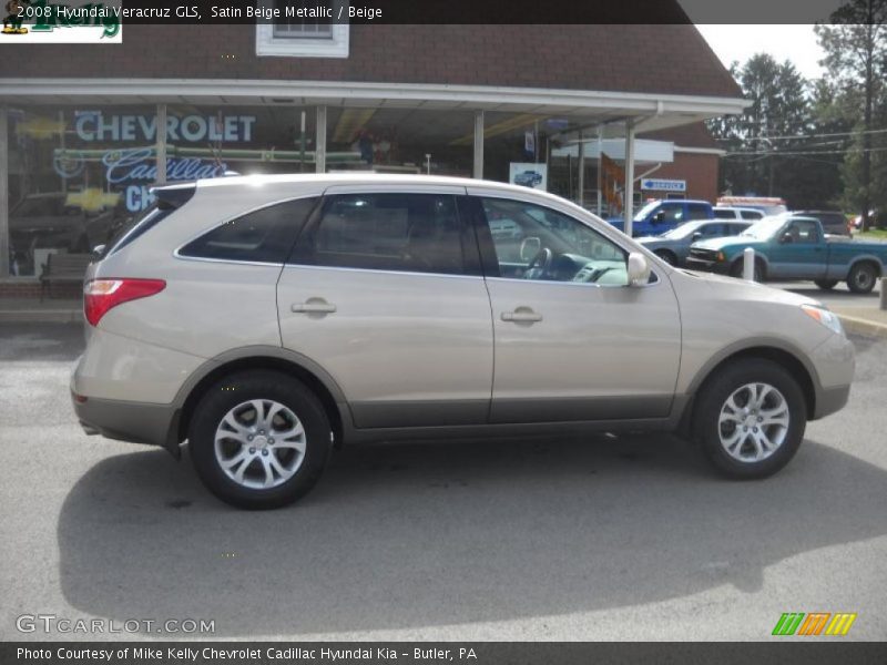 Satin Beige Metallic / Beige 2008 Hyundai Veracruz GLS