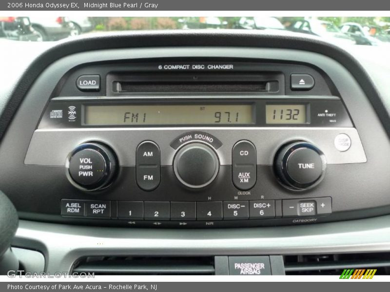 Midnight Blue Pearl / Gray 2006 Honda Odyssey EX