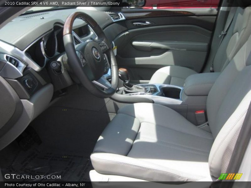 Radiant Silver / Titanium/Ebony 2010 Cadillac SRX 4 V6 AWD