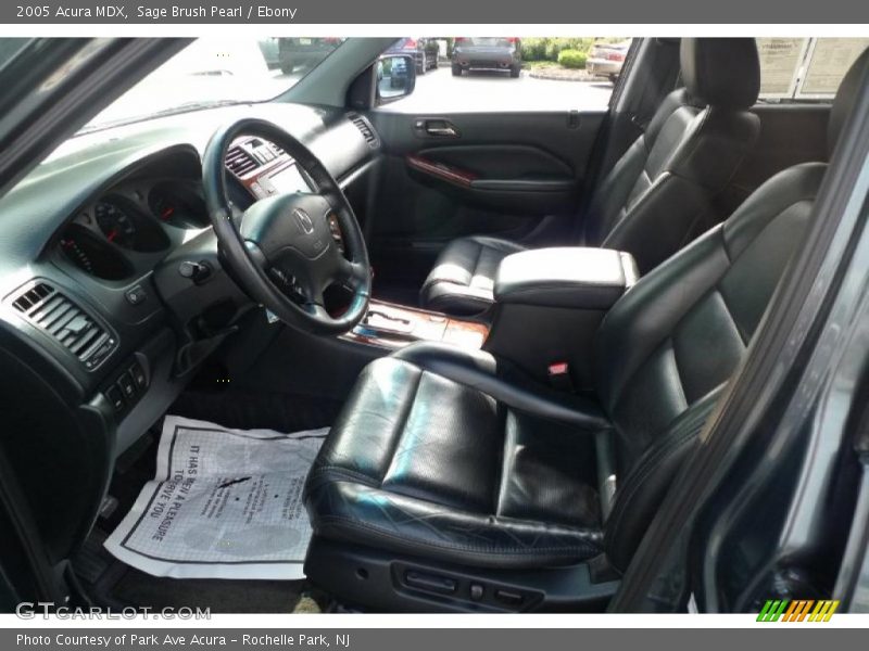 Sage Brush Pearl / Ebony 2005 Acura MDX