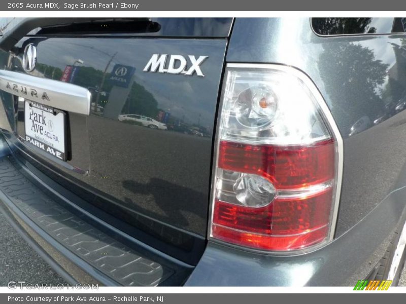 Sage Brush Pearl / Ebony 2005 Acura MDX