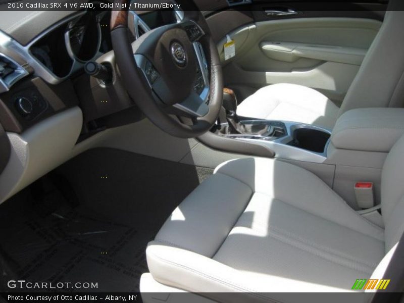 Gold Mist / Titanium/Ebony 2010 Cadillac SRX 4 V6 AWD