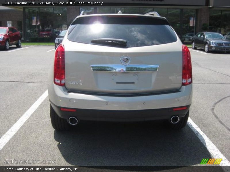 Gold Mist / Titanium/Ebony 2010 Cadillac SRX 4 V6 AWD