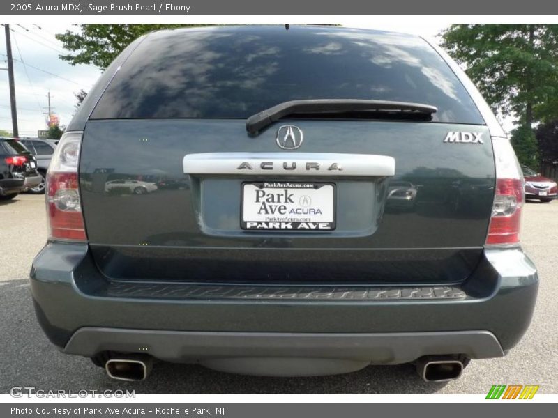 Sage Brush Pearl / Ebony 2005 Acura MDX