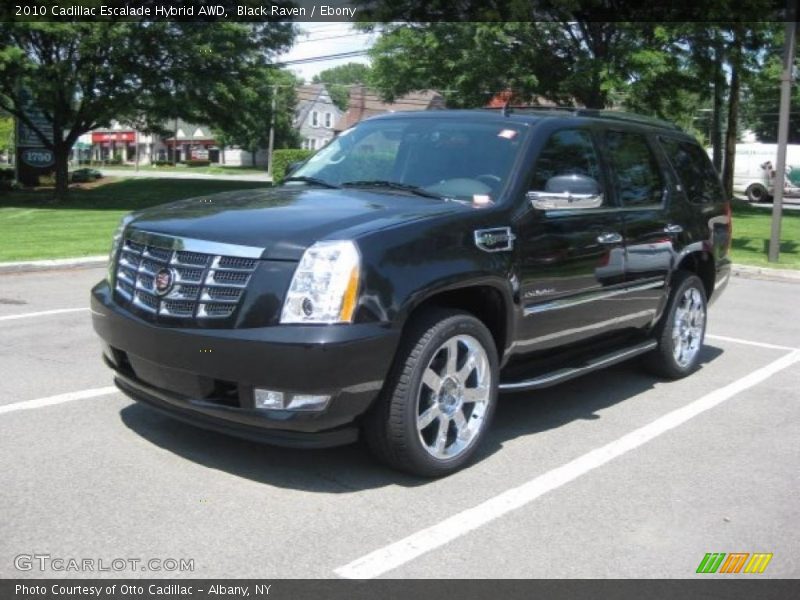 Black Raven / Ebony 2010 Cadillac Escalade Hybrid AWD