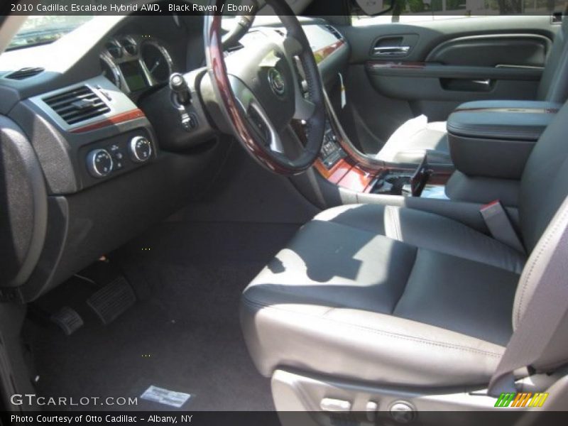 Black Raven / Ebony 2010 Cadillac Escalade Hybrid AWD