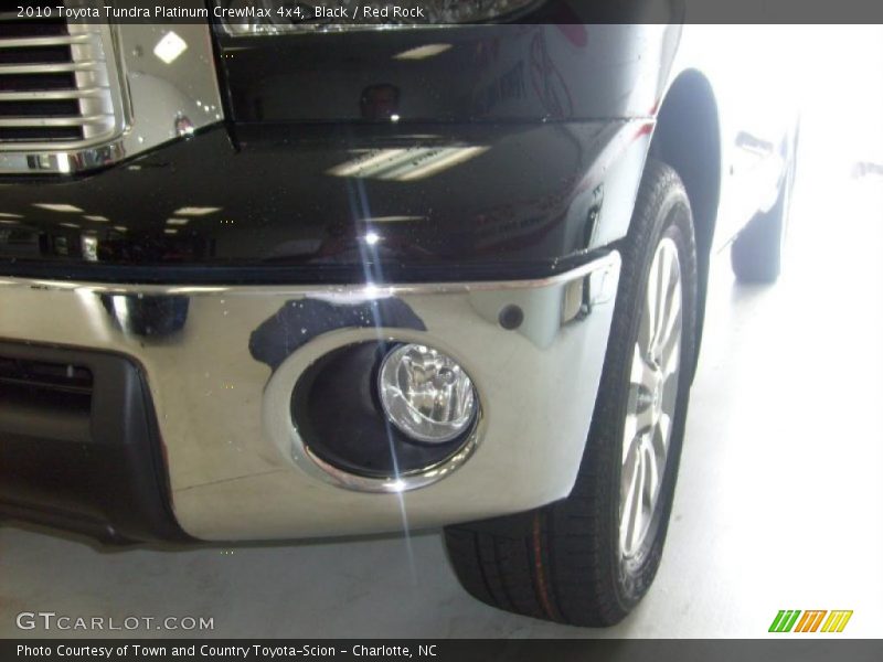 Black / Red Rock 2010 Toyota Tundra Platinum CrewMax 4x4