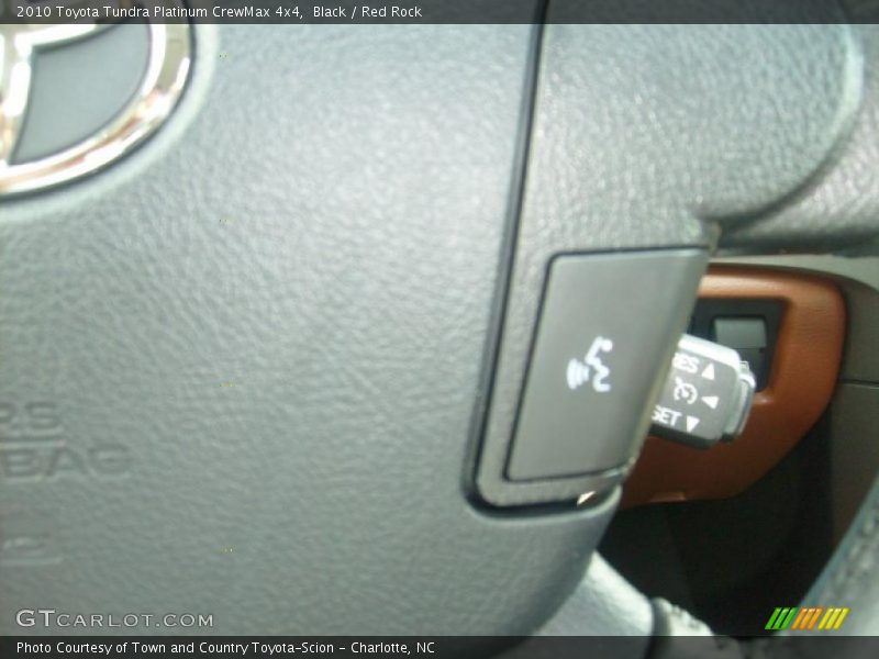 Black / Red Rock 2010 Toyota Tundra Platinum CrewMax 4x4