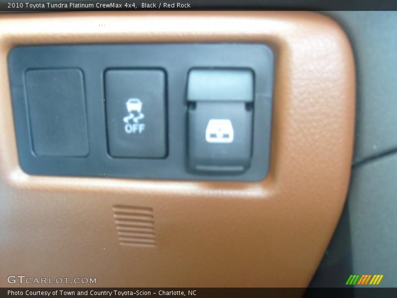 Black / Red Rock 2010 Toyota Tundra Platinum CrewMax 4x4