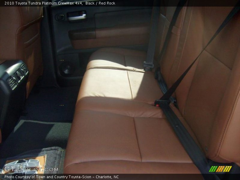 Black / Red Rock 2010 Toyota Tundra Platinum CrewMax 4x4