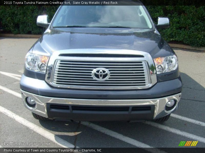 Slate Gray Metallic / Red Rock 2010 Toyota Tundra Platinum CrewMax 4x4