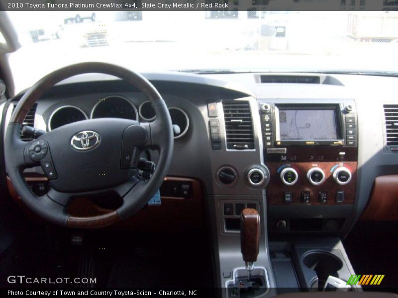 Slate Gray Metallic / Red Rock 2010 Toyota Tundra Platinum CrewMax 4x4