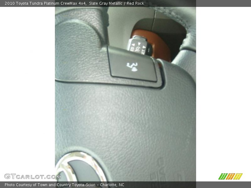 Slate Gray Metallic / Red Rock 2010 Toyota Tundra Platinum CrewMax 4x4
