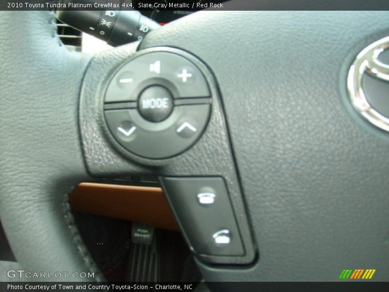 Slate Gray Metallic / Red Rock 2010 Toyota Tundra Platinum CrewMax 4x4