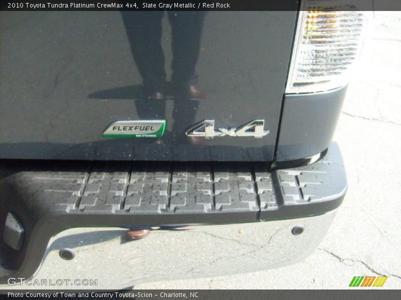 Slate Gray Metallic / Red Rock 2010 Toyota Tundra Platinum CrewMax 4x4