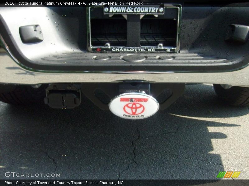 Slate Gray Metallic / Red Rock 2010 Toyota Tundra Platinum CrewMax 4x4