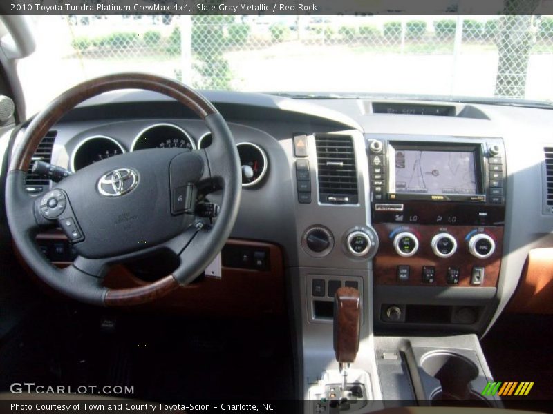 Slate Gray Metallic / Red Rock 2010 Toyota Tundra Platinum CrewMax 4x4