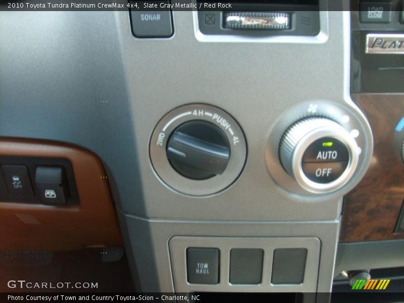 Slate Gray Metallic / Red Rock 2010 Toyota Tundra Platinum CrewMax 4x4