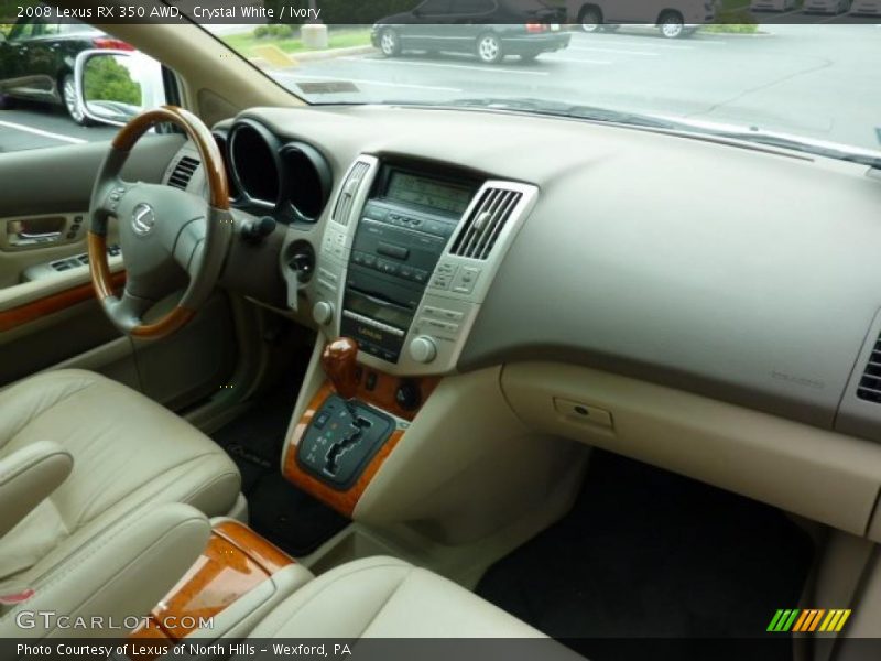 Crystal White / Ivory 2008 Lexus RX 350 AWD