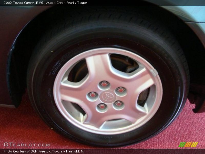 Aspen Green Pearl / Taupe 2002 Toyota Camry LE V6