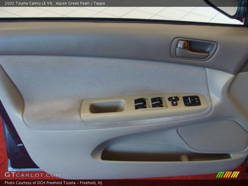 Aspen Green Pearl / Taupe 2002 Toyota Camry LE V6