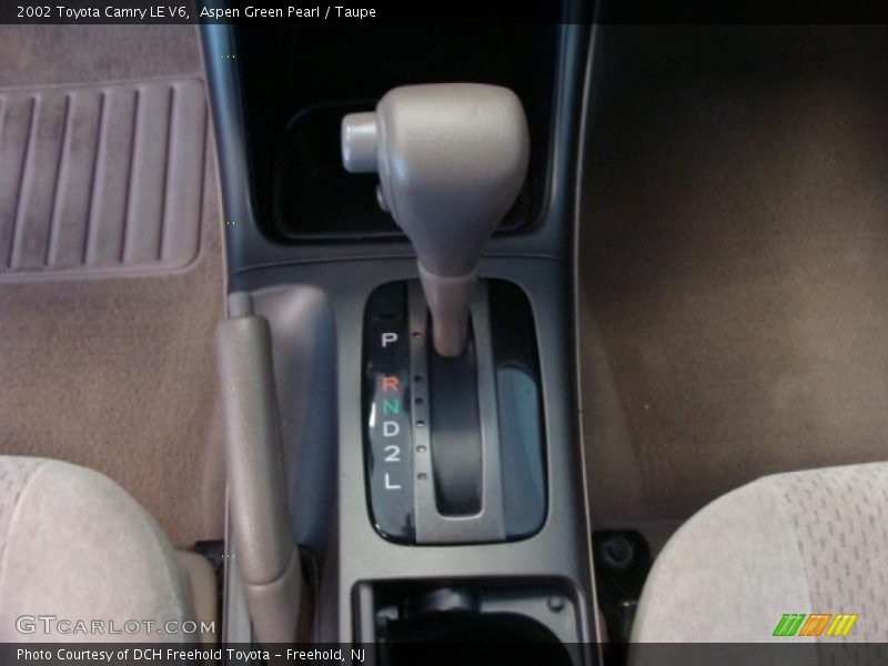 Aspen Green Pearl / Taupe 2002 Toyota Camry LE V6