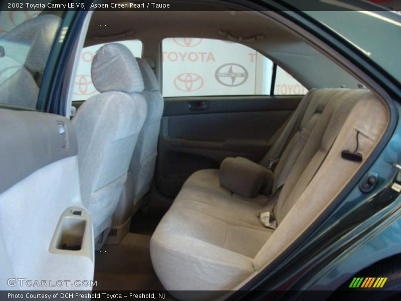 Aspen Green Pearl / Taupe 2002 Toyota Camry LE V6