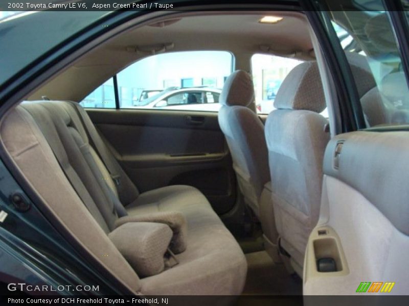 Aspen Green Pearl / Taupe 2002 Toyota Camry LE V6