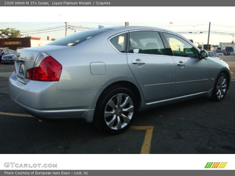 Liquid Platinum Metallic / Graphite 2006 Infiniti M 35x Sedan
