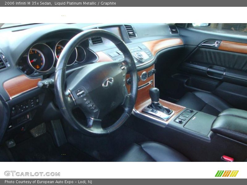 Liquid Platinum Metallic / Graphite 2006 Infiniti M 35x Sedan