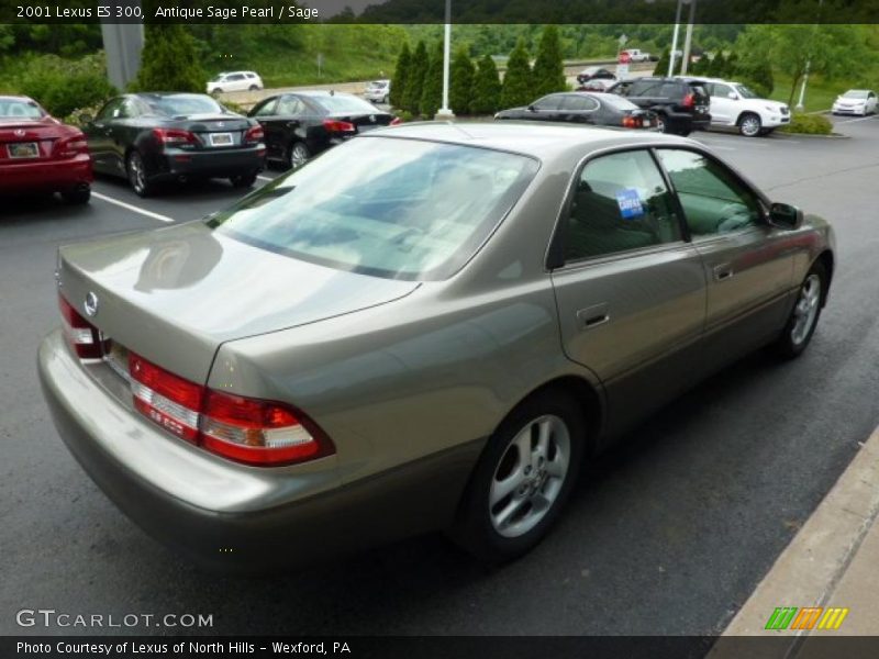 Antique Sage Pearl / Sage 2001 Lexus ES 300