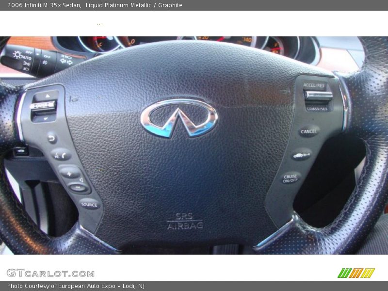 Liquid Platinum Metallic / Graphite 2006 Infiniti M 35x Sedan