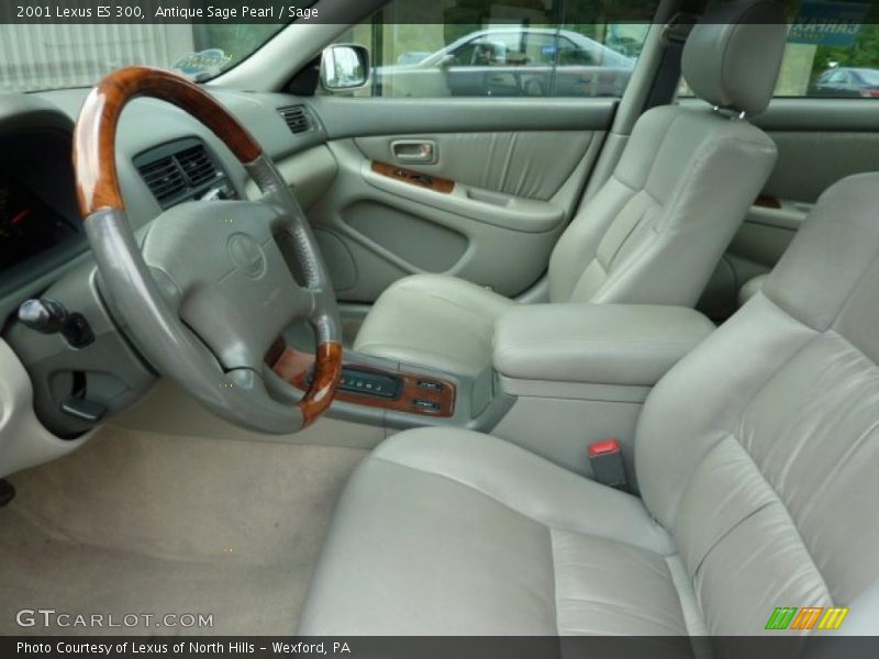 Antique Sage Pearl / Sage 2001 Lexus ES 300