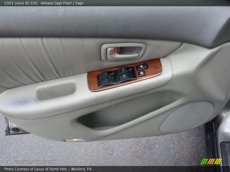 Antique Sage Pearl / Sage 2001 Lexus ES 300