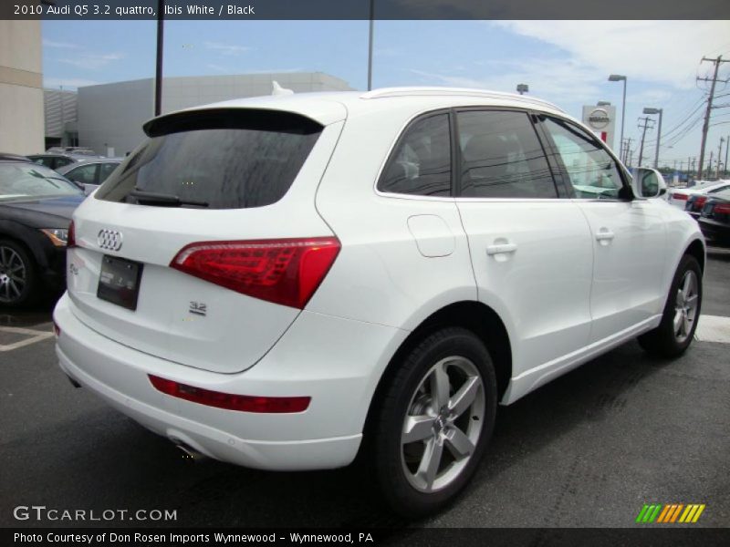 Ibis White / Black 2010 Audi Q5 3.2 quattro