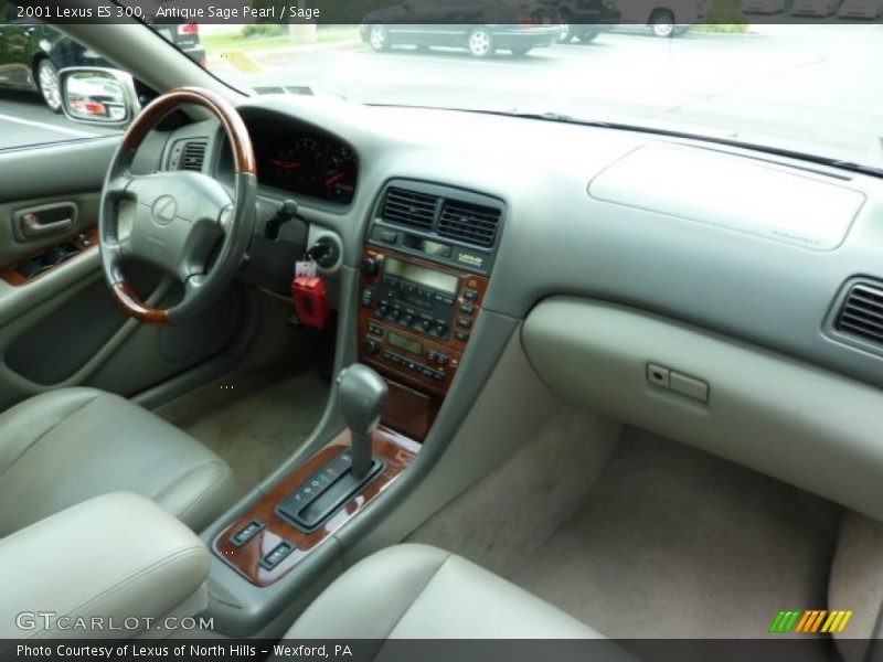 Antique Sage Pearl / Sage 2001 Lexus ES 300