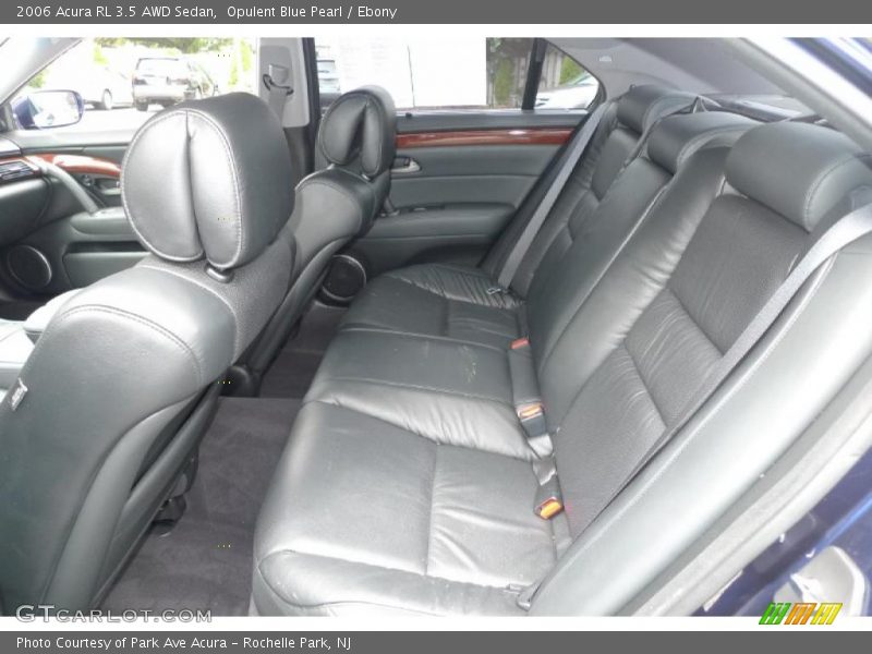 Opulent Blue Pearl / Ebony 2006 Acura RL 3.5 AWD Sedan