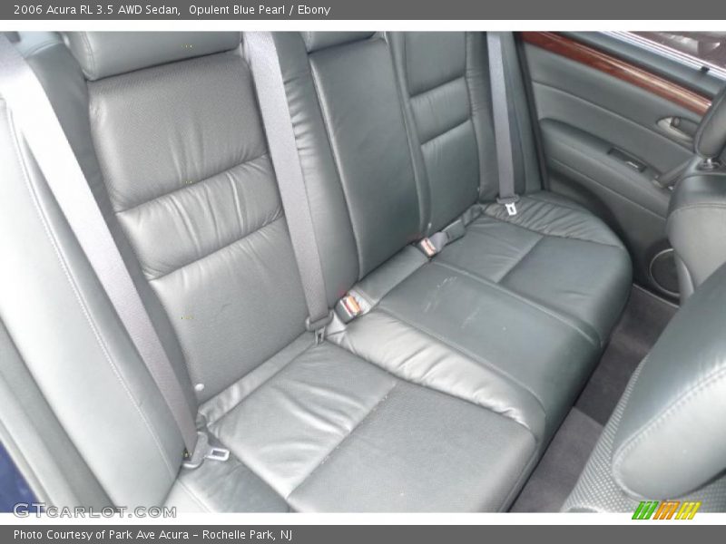Opulent Blue Pearl / Ebony 2006 Acura RL 3.5 AWD Sedan