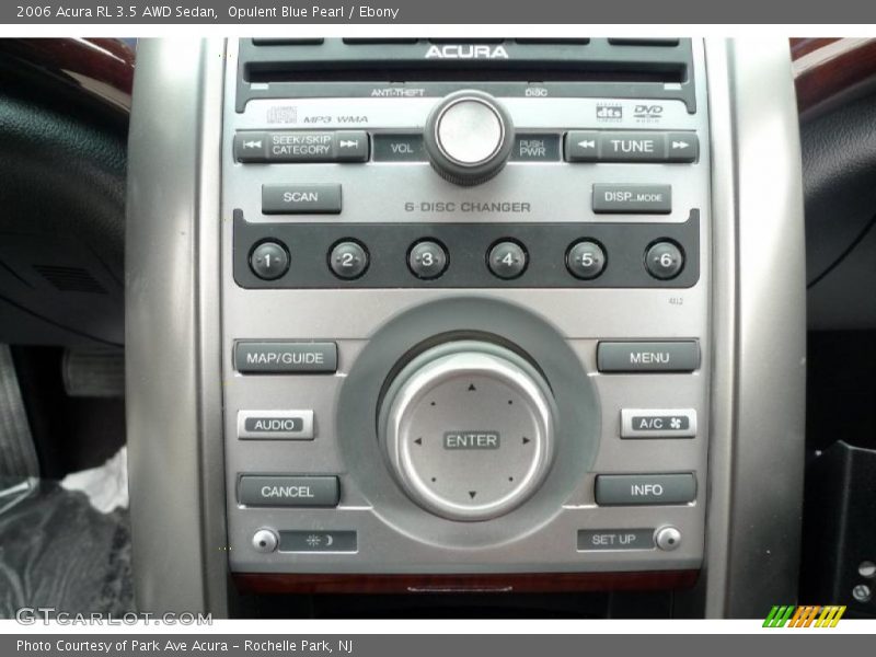 Opulent Blue Pearl / Ebony 2006 Acura RL 3.5 AWD Sedan