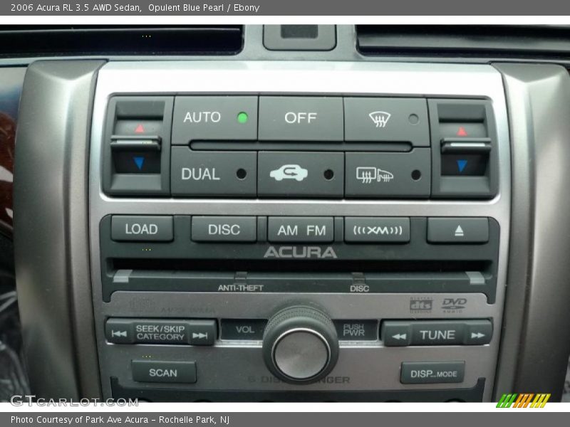 Opulent Blue Pearl / Ebony 2006 Acura RL 3.5 AWD Sedan