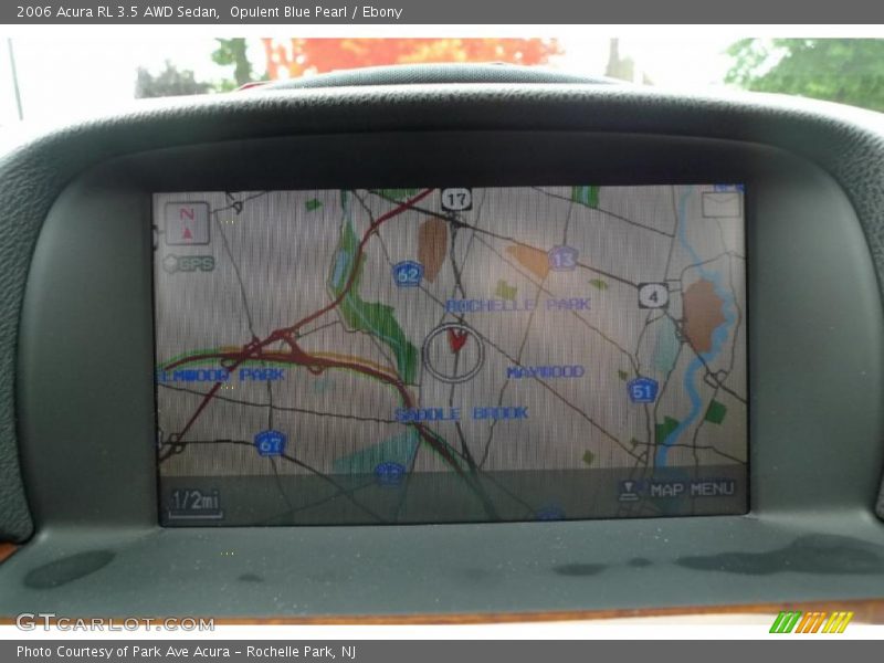 Opulent Blue Pearl / Ebony 2006 Acura RL 3.5 AWD Sedan