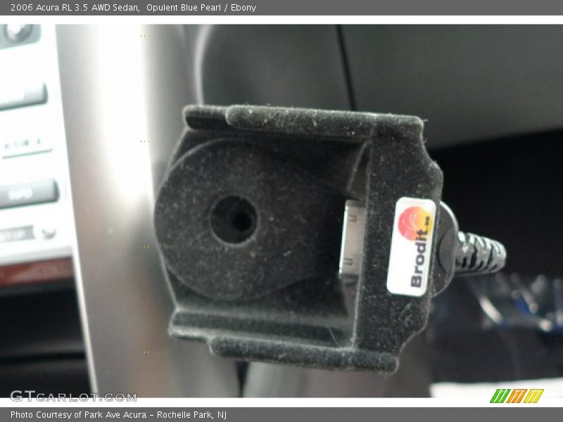 Opulent Blue Pearl / Ebony 2006 Acura RL 3.5 AWD Sedan