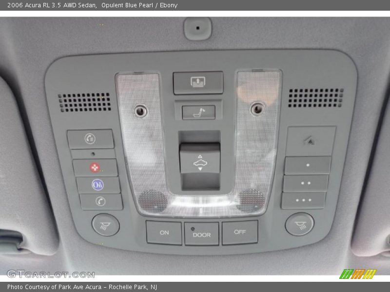 Opulent Blue Pearl / Ebony 2006 Acura RL 3.5 AWD Sedan
