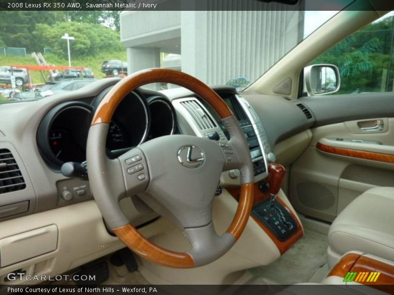 Savannah Metallic / Ivory 2008 Lexus RX 350 AWD