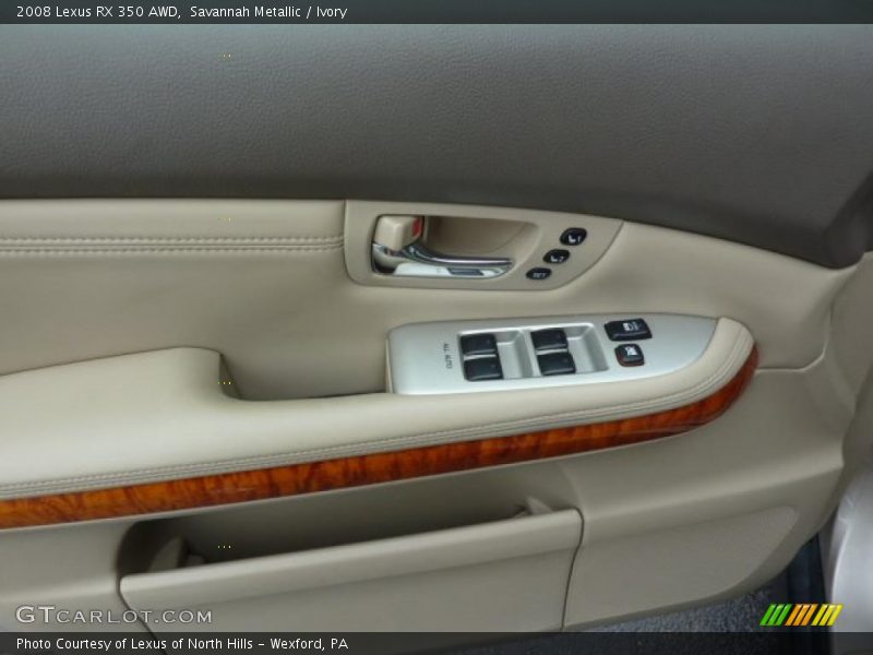Savannah Metallic / Ivory 2008 Lexus RX 350 AWD