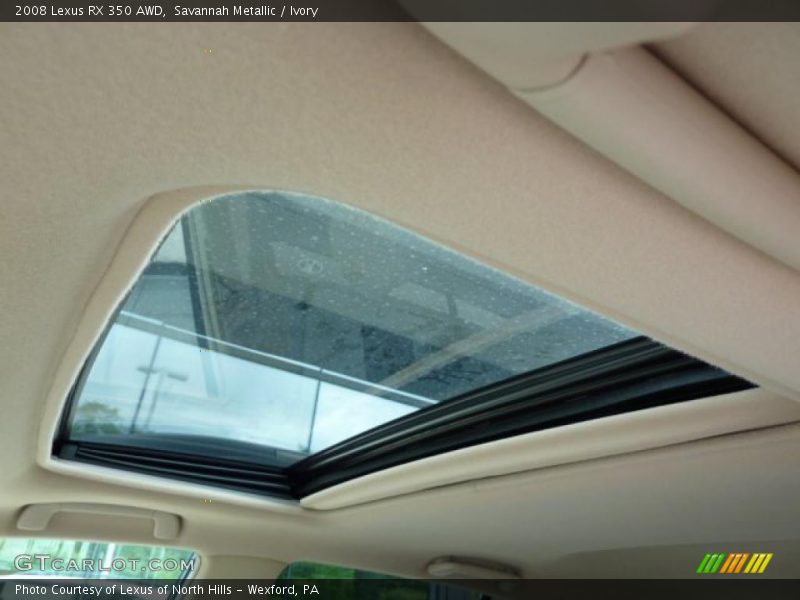 Savannah Metallic / Ivory 2008 Lexus RX 350 AWD